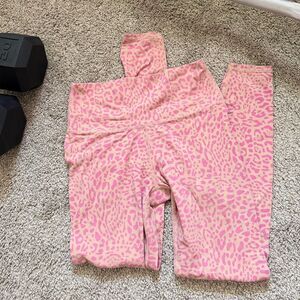 JoyLab Brown and Pink Patterned Fabric